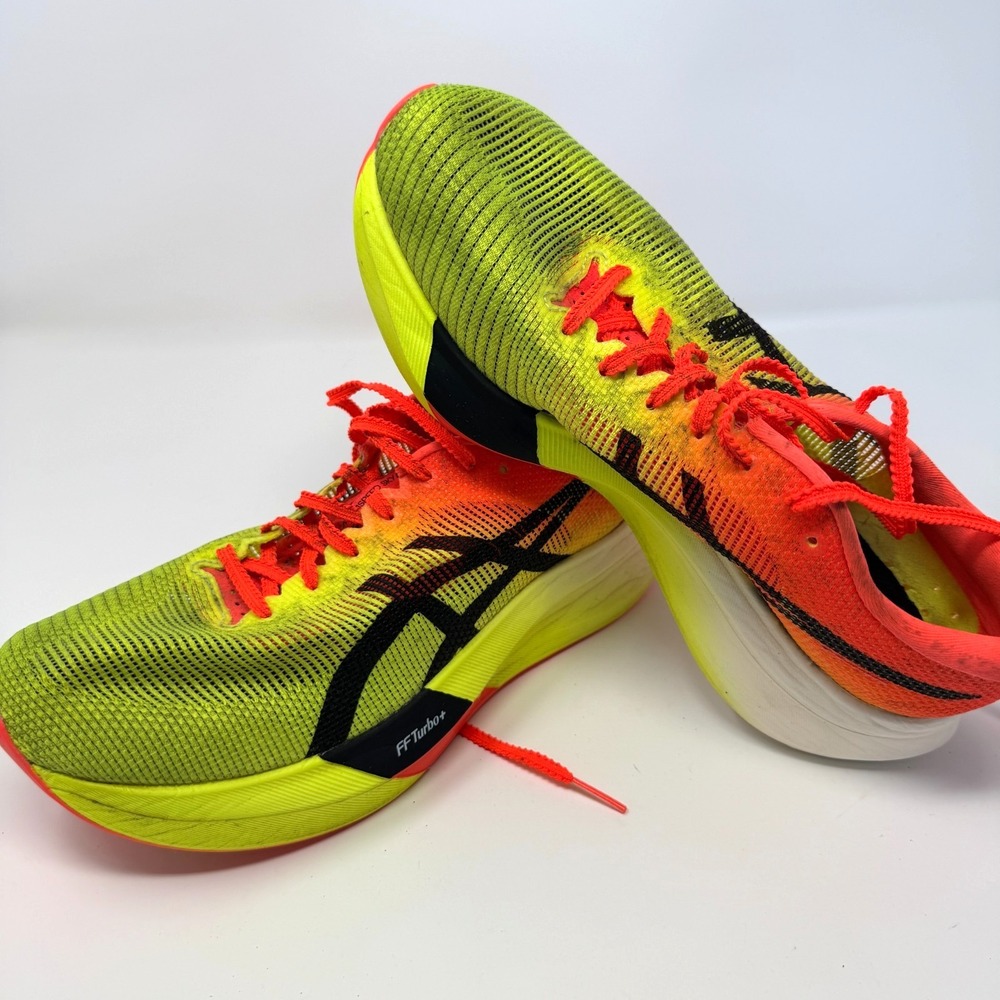 ASICS Metaspeed Sky Paris Safety Yellow Men's 8.5